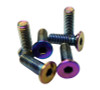 NRG Steering Wheel Screw Upgrade Kit (Conical) - Neochrome - SWS-100MC