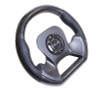 NRG 320mm Carbon Fiber Steering Wheel  w/Leather Trim Handles