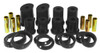 Prothane Rear Lower Oval Control Arm Bushings - Black for 99-04 Ford Mustang