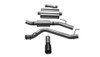 Corsa 3" Single Touring Side Exit w/ Black Tip Exhaust for 2020 Gladiator JT