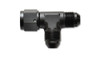 Vibrant -4AN Tee Fitting with Female -4AN Swivel