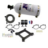 Nitrous Express 4150 Assassin Plate Pro Power Nitrous Kit 100-500HP 10lb Bottle