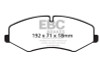 EBC Yellowstuff Front Brake Pads for 10-14 Land Rover LR4 5