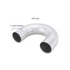 Mishimoto Universal Aluminum Intercooler Tubing 4in. OD - 180 Degree Bend