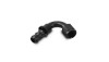 Vibrant Push-On 120 Degree Hose End Elbow Fitting - -8AN