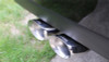 Corsa 3" Inlet 4" Pro Series Twin Side Swept Exhaust Tip Kit