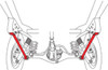 SPC Performance Lower Control Arms for Toyota