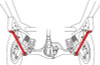 SPC Performance Lower Control Arms for Toyota