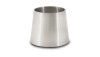 Vibrant 2in x 2.5in T304 SS Straight Reducer 2in long