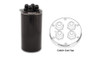 Vibrant  Universal Catch Can, Recirculating Closed Loop Top- Anodized Black
