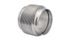 Vibrant  Bellows Assembly with Solid Liner, 4" I.D. x 4" long - Electro Polished