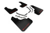 Rally Armor UR Black Mud Flap w/ Red Logo for 2019+ Mazda3 GT Sport Hatch