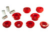Pedders Urethane Red Rear Cross Member Cradle Bushings for 10-15 Chevy Camaro