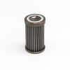 DeatschWerks In-line fuel filter 100 micron. Fits DW 110mm housing