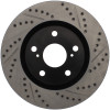 StopTech Slotted & Drilled Front Brake Rotors for 07-18 Lexus ES350