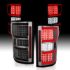 ANZO L.E.D TAIL LIGHTS SMOKE for 18-19 Ford F150 - 321339