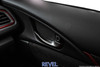 Revel GT Dry Carbon Inner Door Handle Trim Set for 16-18 Honda Civic Sedan