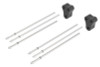 Borla Hanger & Isolator Kit - 6 Hanger Rods & 2 Rubber Isolators