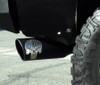 Gibson Patriot Skull Single Exhaust Stainless for 07-09 Silveardo/Sierra 1500