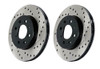 StopTech Front Drilled Brake Rotors for 00-06 Audi TT Base