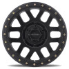 Method MR309 Grid 17x8.5 0mm Offset 8x180 130.81mm CB Matte Black Wheel