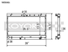 Koyo Hyper V 35mm Core Racing Radiator for 2002 Subaru WRX - VH090866