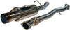 TurboXS Catback Exhaust w/ Titanium Tip for 02-07 WRX / STI - WS02-CBE-TI