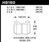 Hawk DTC-60 Rear Brake Pads for 04-14 STI / 03-06 Evo 8 & 9 - HB180G.560