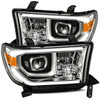 AlphaRex PRO-Series Projector Headlights Chrome for 07-13 Toyota Tundra