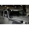 Mishimoto BORNE Off-Road Snorkel - Micro-Wrinkle Blue for 2018+ Jeep Wrangler JL