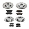 Power Stop Front & Rear Z23 Evolution Sport Brake Kit for 04-05 Buick Century