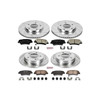 Power Stop Front & Rear Z23 Evolution Sport Brake Kit for 11-16 Hyundai Elantra