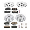 Power Stop Front & Rear Z23 Evolution Sport Brake Kit for 10-17 Equinox