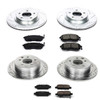 Power Stop Front & Rear Z23 Evolution Sport Brake Kit for 10-13 Nissan Altima
