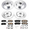 Power Stop Front & Rear Z23 Evolution Sport Brake Kit for 15-17 Honda Odyssey