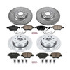 Power Stop Front & Rear Z23 Evolution Sport Brake Kit for 10-12 Audi A3