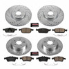 Power Stop Front & Rear Z23 Evolution Sport Brake Kit for 13-16 Ford Escape
