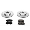 Power Stop Front Z23 Evolution Sport Brake Kit for 06-10 Hyundai Sonata