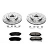 Power Stop Front Z23 Evolution Sport Brake Kit for 07-12 Acura RDX