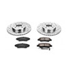 Power Stop Front Z23 Evolution Sport Brake Kit for 09-14 Honda Fit