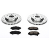 Power Stop Front Z23 Evolution Sport Brake Kit for 07-17 Jeep Wrangler