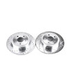 Power Stop Rear Evolution Drilled & Slotted Rotors for 05-19 Chrysler 300