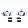 Power Stop Rear Z23 Evolution Sport Brake Kit for 10-12 Lexus HS250h