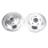 Power Stop Rear Evolution Drilled & Slotted Rotors for 16-19 Acura ILX