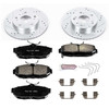 Power Stop Front Z23 Evolution Sport Brake Kit for 12-15 Honda Civic