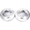 Power Stop Front Evolution Drilled & Slotted Rotors for 90-00 Chevrolet K3500