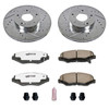 Power Stop Front Z26 Street Warrior Brake Kit for 14-15 Acura ILX