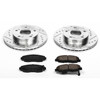 Power Stop Front Z23 Evolution Sport Brake Kit for 06-11 Honda Civic DX/EX