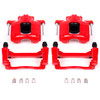 Power Stop Front Red Calipers w/Brackets for 08-16 Chrysler Town & Country
