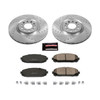 Power Stop Front Z23 Evolution Sport Brake Kit for 14-16 Jeep Cherokee